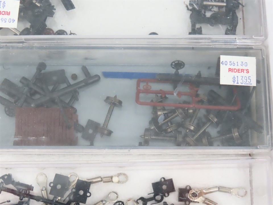 10 Paires De Boîtes à Essieux Plastique Kadee 232 Pour Wagons HO - Modélisme Ferroviaire