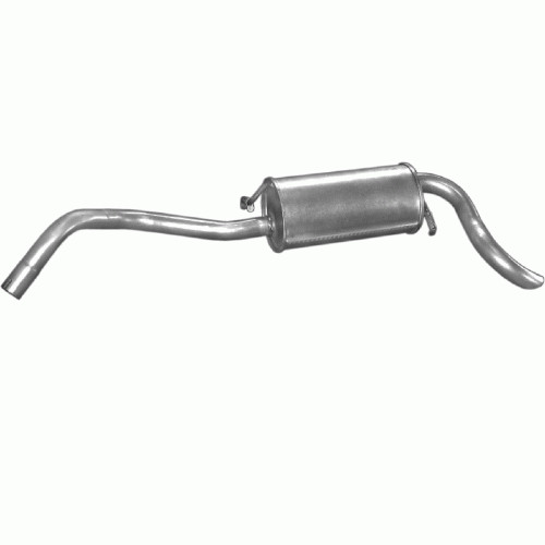 Silencieux arrière Ford Escort Break 1.3 en acier aluminisé durable