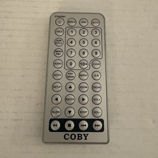 Coby Remote Control TF-DVD7009 Portable DVD CD MP3 Player 2 AAA Battery FreeShip