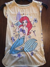 Girls Ariel Little Mermaid Pajama Nightgown Size 5