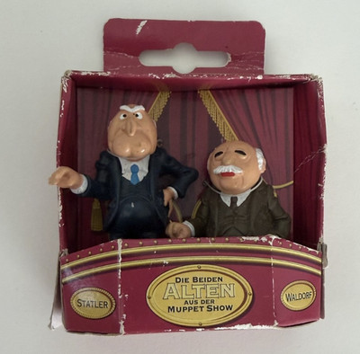 Waldorf&Statler Die Beiden Alten aus der Muppetshow Junior Toys Sammlerfiguren 