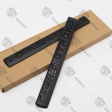 PAIR FOR 2017-2022 F-250 350 POWERSTROKE Turbo Diesel Door Emblem HC3B-16703-BB