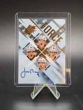 2024-25 SPx Force Auto /49 Brady Tkachuk Drake Batherson Tim Stutzle Josh Norris