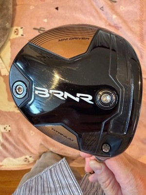 TaylorMade BRNR Mini Driver 13,5 Grad Loft Head Only RH Used Golf from Japan