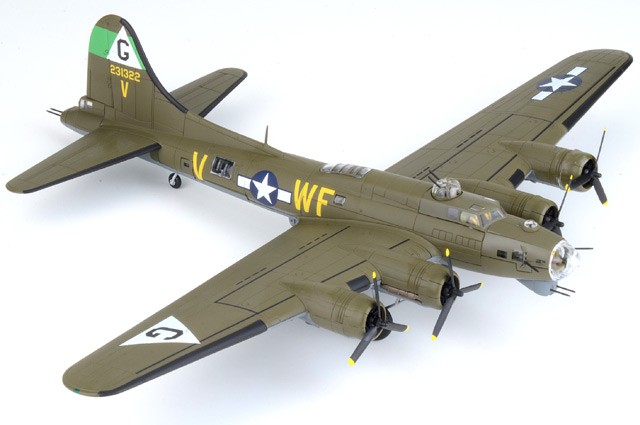 Corgi B-17F 1:72 ダイキャストモデル B-17G Flying Fortress 1:72 Diecast Model - Corgi CG-US33306