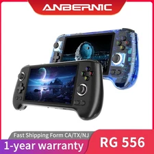 ANBERNIC RG556 Handheld Game Console 5.5 inch nisoc T820 Android13 5500mAh Gifts