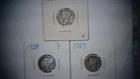 1927 1928 1929 Mercury Dimes ~ GOOD DETAILS~ 90% Silver