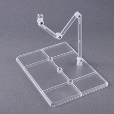 BANDAI ACTION BASE 8 CLEAR FIGURE STAND 1/100 SCALE