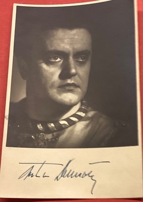 ANTON DERMOTA,eigenhändig signiertes DIETRICH- Foto,super Erhaltung