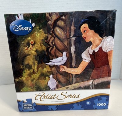 Disney Artist Series ''Snow White On The Balcony'' 1000pc (Salvati, Mega Puzzles)