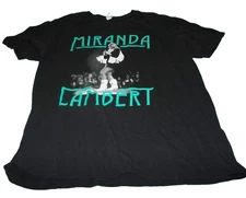 Miranda Lambert Livin' Like Hippies Tour double-sided T-Shirt Size XL