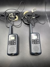ONN 22 Channel Up to 16 Mile Range Walkie Talkie 2 Pack W/ Earpieces