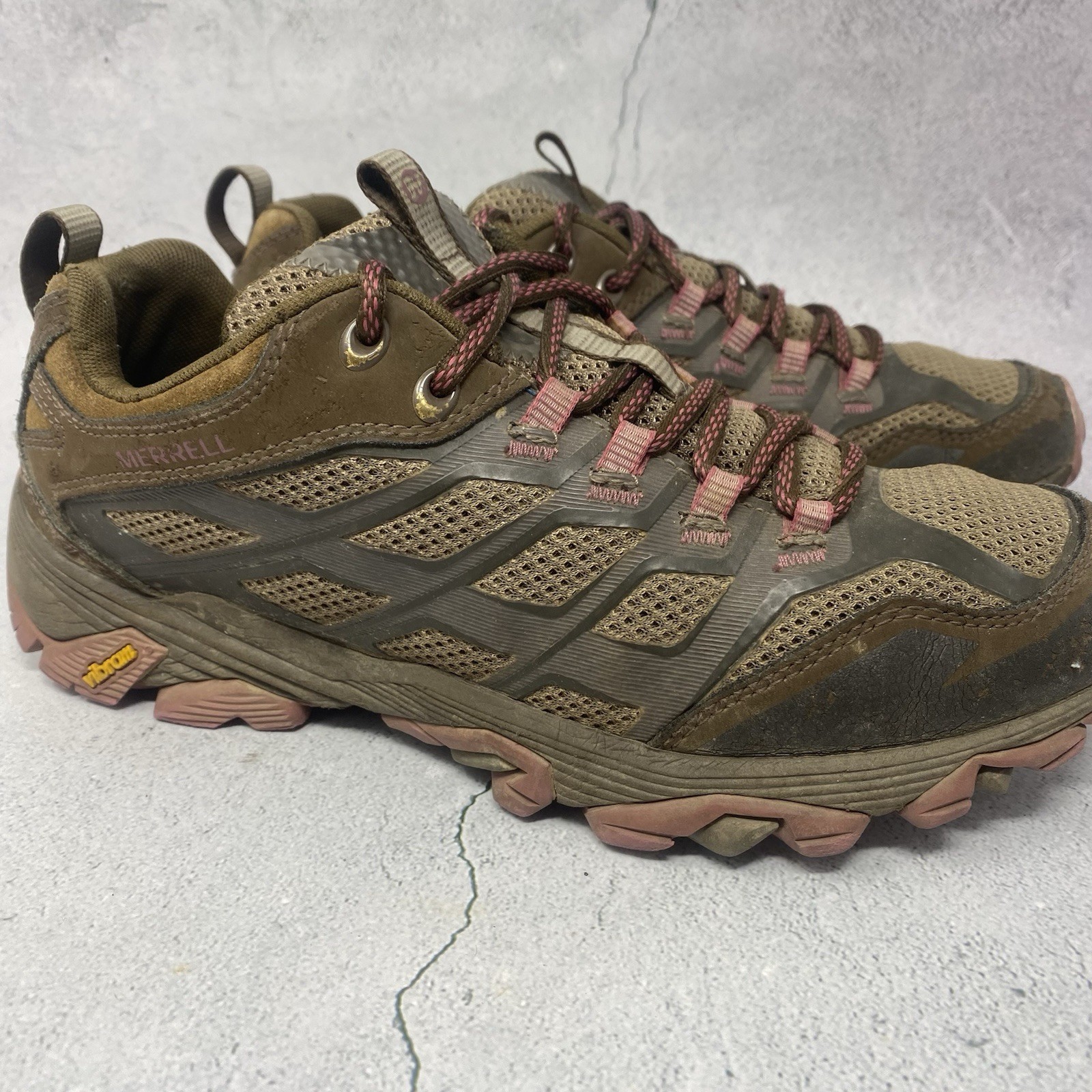Scarpe da trekking Merrell Moab FST impermeabili boulder Vibram donna taglia 9 M J37164