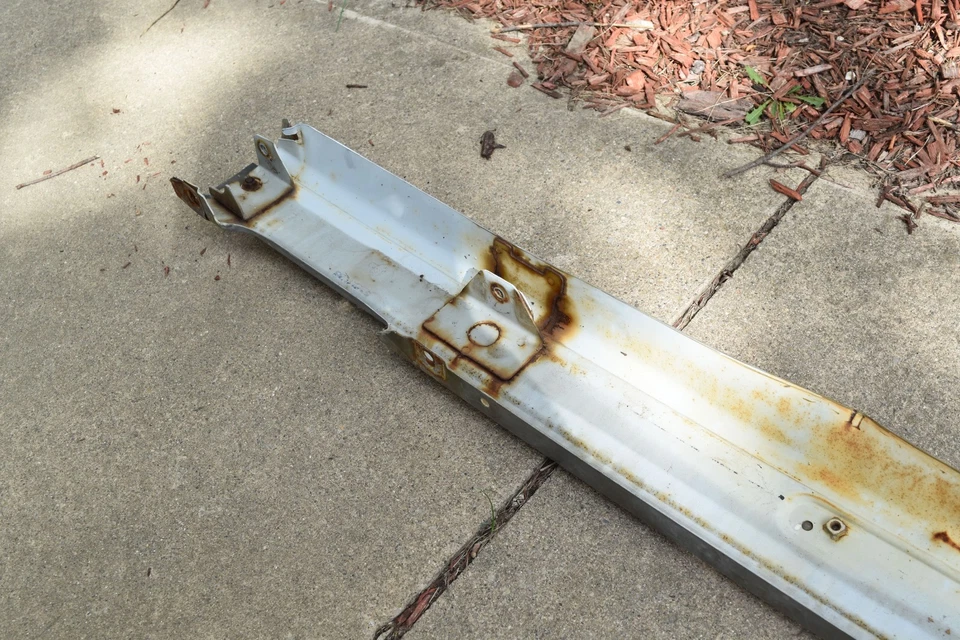 78 79 Honda Civic 1978 1979 CVCC Station Wagon parachoques delantero 14173 Foto 3 de 4