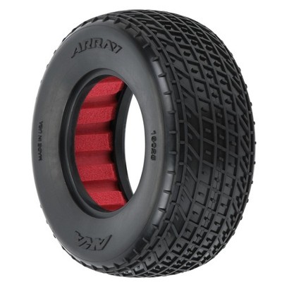 AKA Products INC. Array 2.2''/3.0'' Clay Tires for SC Trucks 2.2'' / 3.0'', Black