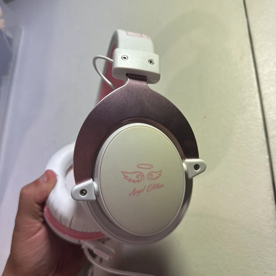 Auriculares para juegos Sades Mpower multiplataforma sobre la oreja * Edición Angel Foto 2 de 4