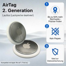   Apple AirTag 2. Generation (2026) NEU   Lau...