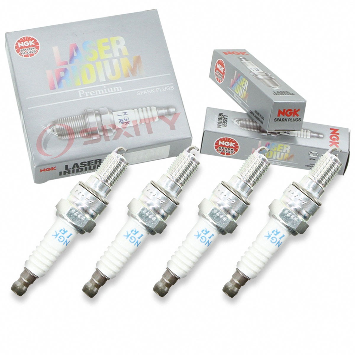 Set Of 4 Spark Plugs NGK IMR9D9H / 6544