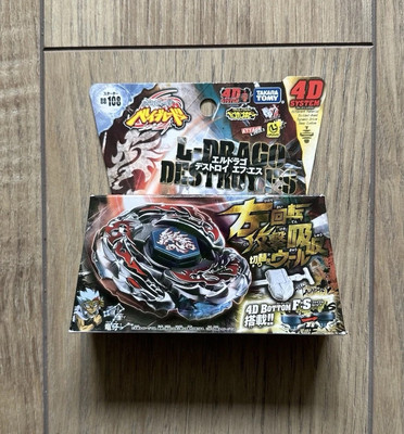 Beyblade Metal Fury L-Drago Destroy Destructor Takara Tomy (BB-108) Neu