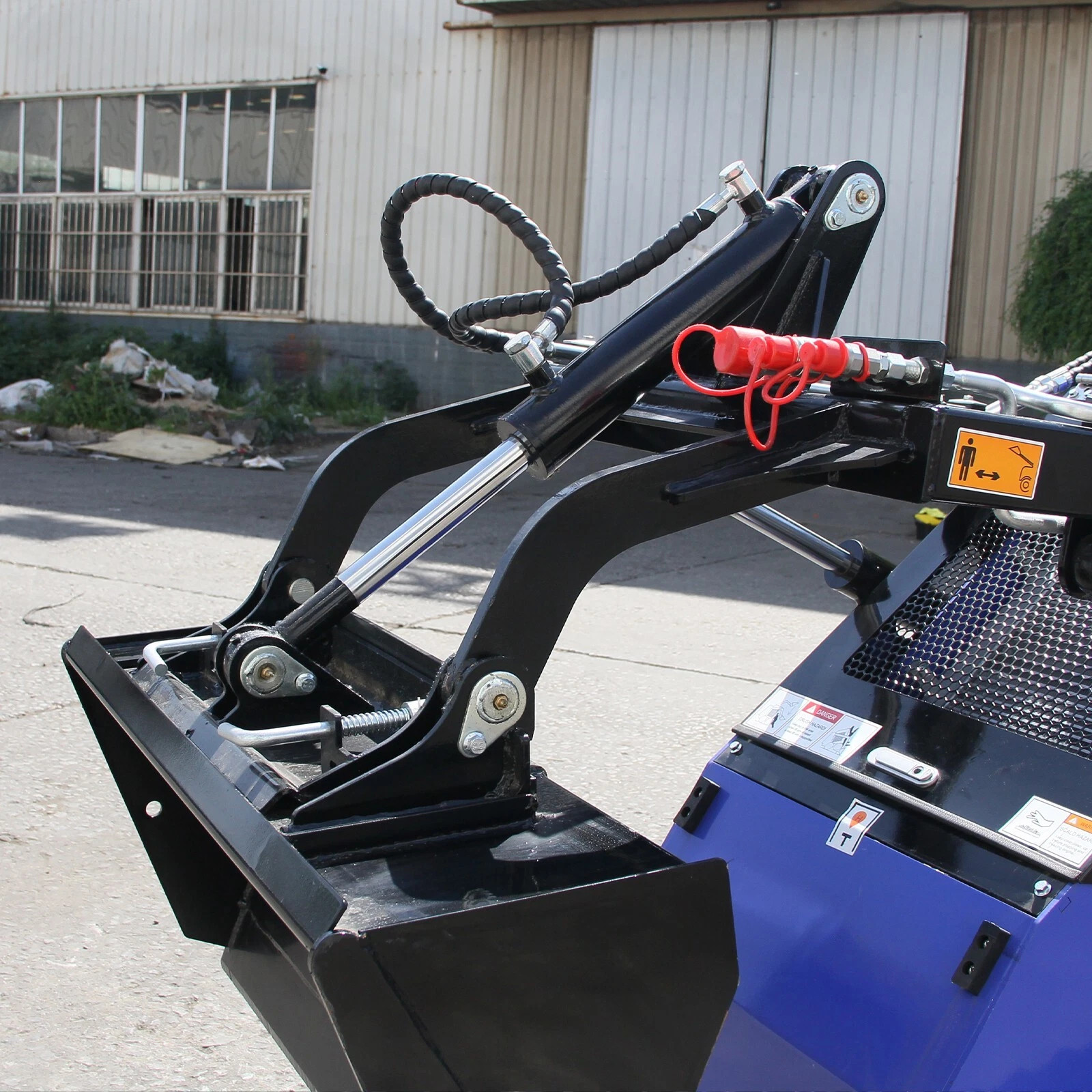 Upgraded 2025 Brand New 23HP Mini Skid Steer Track Loader Twin Cylinder USA Spot