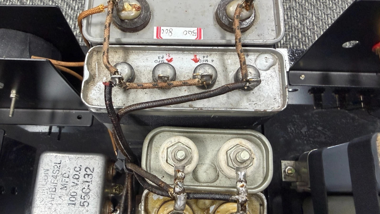 Custom Vintage Crossover Network Pair (500Hz / 800Hz Selectable) - product detail image 13