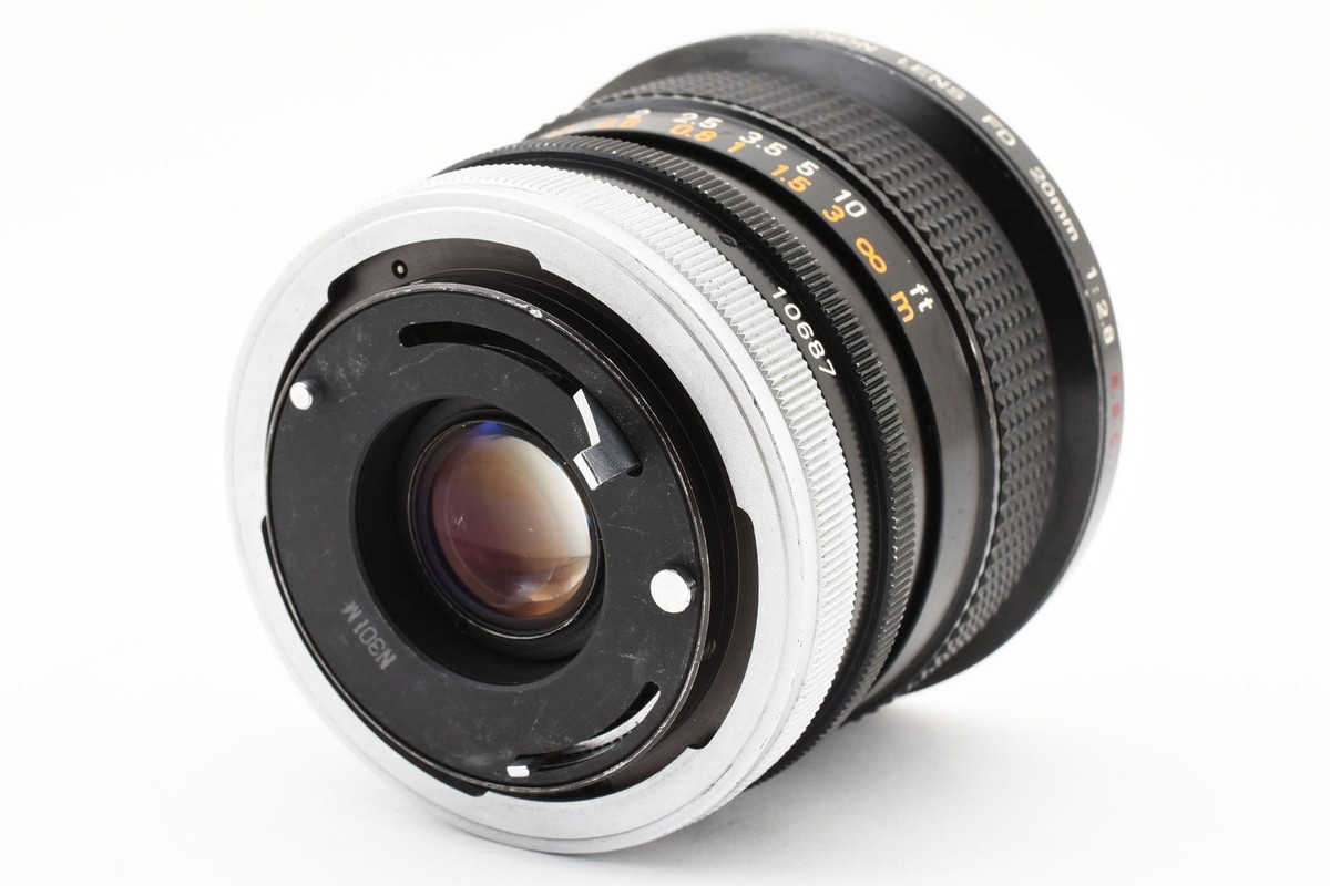 Exc+5] Rare O Canon FD 20mm f2.8 s.s.c. SSC Wide Angle