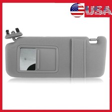 For Toyota Camry 2007-11 With Sunroof Left Driver Side Sun Visor Gray Clip Shade For Toyota Camry 2007-11 With Sunroof Left Driver Side Sun Visor Gray Clip Shade