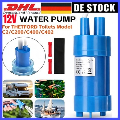 DC12V Ersatzpumpe Thetford Spülpumpe Für Thetford Toilet C200 C400 C402 Kassette