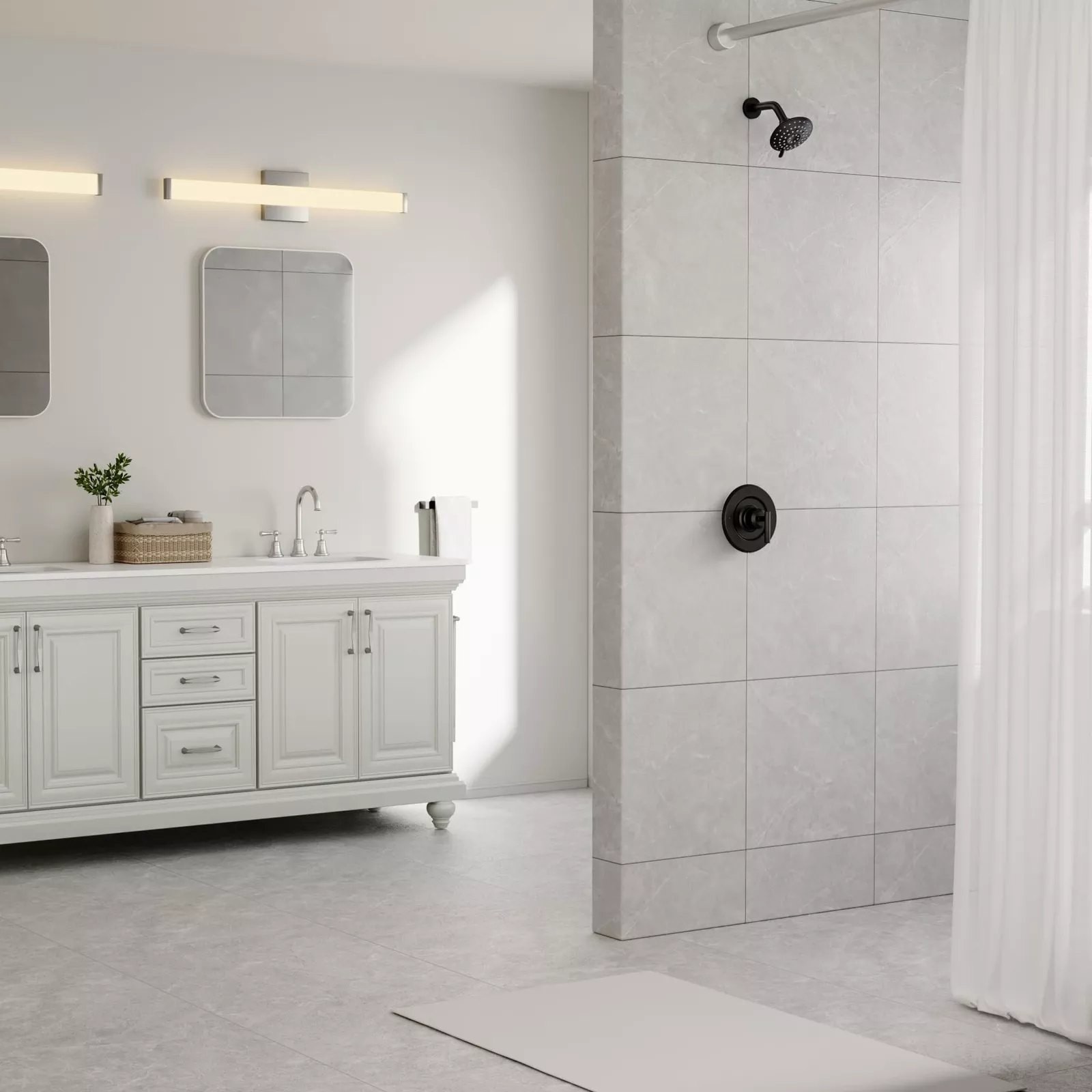 For Moen Shower Faucet Valve Kit Matte Black Posi-Temp Pressure Balancing Valve thumbnail 17