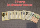 Carte Pokémon Lot De 71 Cartes Bloc Ex Dresseur 