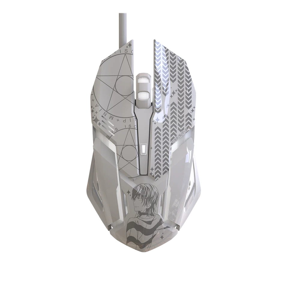 Toaru Kagaku no Railgun Misaka Mikoto Accelerator Kamijou Touma Wired Game Mouse - Image 3 of 4