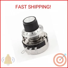 Uxcell a15082600ux0077 Carbon Linear Variable Potentiometer with Diameter Knob, 