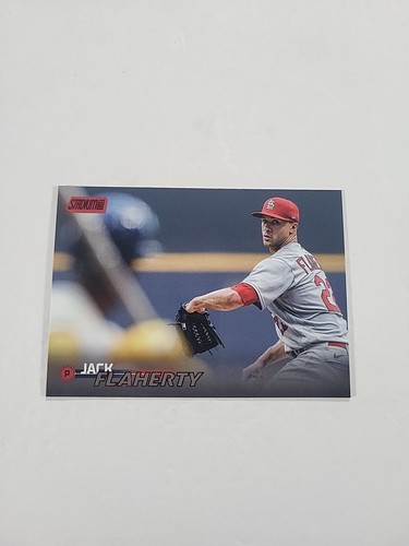 2023 Jack Flaherty Topps Stadium Club Red Foil St. Louis Cardinals #80 - Bild 1 von 3