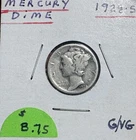 1928 S Mercury Silver Dime G/VG Actual Coin Pictured