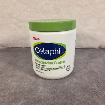 Cetaphil Moisturizing Cream Dry to Very Dry Skin Glycerin Vitamin B3 B5 20 oz