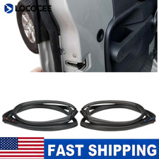 For 2007-2018 Jeep Wrangler Front Jk Door Weatherstrip Seal Lh Rh Set Of 2 Us For 2007-2018 Jeep Wrangler Front Jk Door Weatherstrip Seal Lh Rh Set Of 2 Us