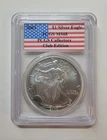 2003 American Silver Eagle "PCGS MS68" (1$ Collectors Club Edition .999 Fine)