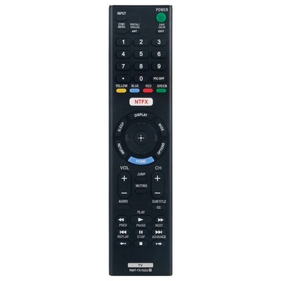 RMT-TX102U Replace Remote Control for Sony TV KDL-55W650D KDL-32W600D KDL48R510C