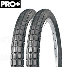 PRO Bicycle Tire 26"x 2.125 All Black Big Square Knobby Tread Mountain Road