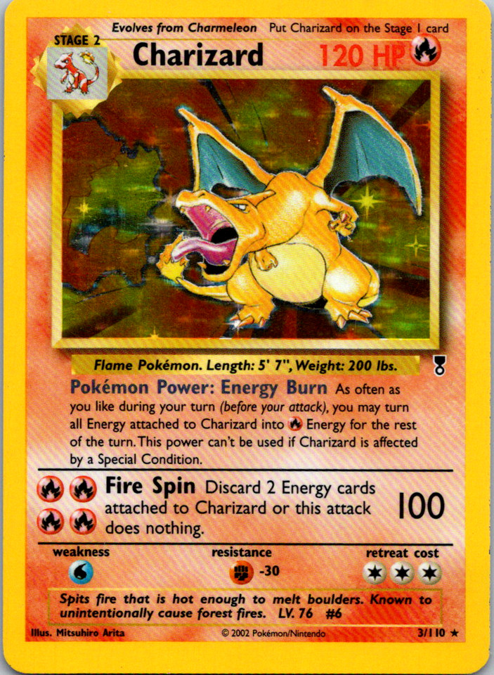 Charizard 3/110 Legendary Collection for sale | eBay