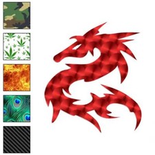 Dragon Tribal Lizard, Vinyl Decal Sticker, 40 Patterns  3 Sizes, 228