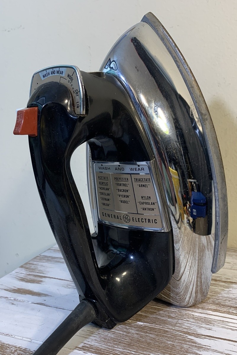 Vintage GE General Electric Steam and Dry Iron tested 71F80T