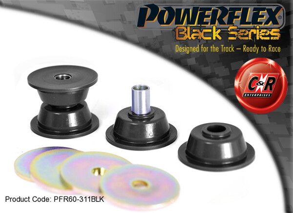 Kit Silentblocs Powerflex Arrière Pour Renault Clio MK3 Sport 197/200 (2005-2012) - Neuf