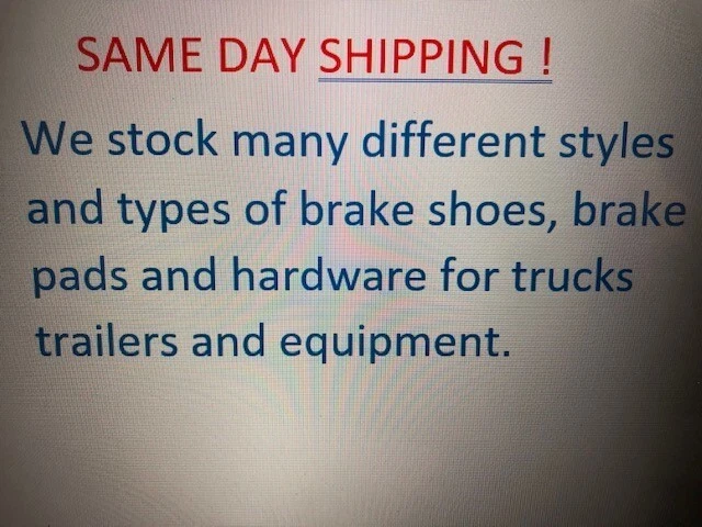 International/Navistar 4300 Severe/Heavy Duty Brake Pad Set, Ships same day! - Image 3 of 4