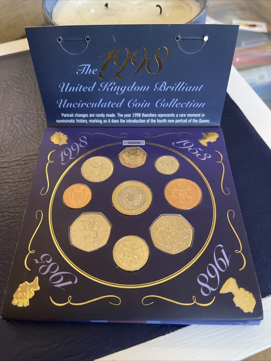 The Royal Mint United Kingdom 1998 Brilliant Uncirculated Coin