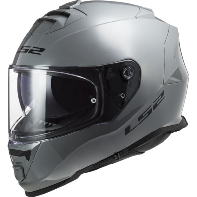 LS2 FF800 Storm Single Mono Gloss Nardo Grey - Size XS