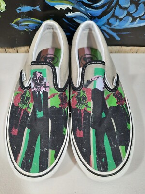 Very Rare Vans Slip-on X Rise Against rare sz 7.5