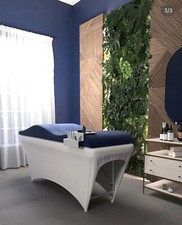 Waved Memory Foam Mattress For Lash Extension Dark Blue Color