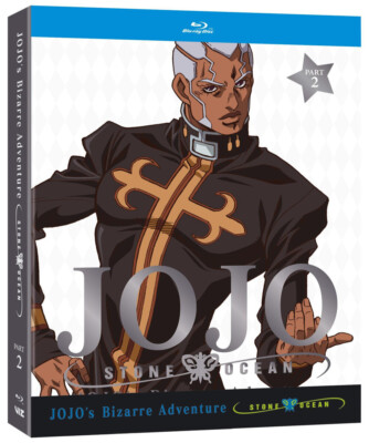 JoJo's Bizarre Adventure Stone Ocean Part 2 BLURAY (Limited Edition)