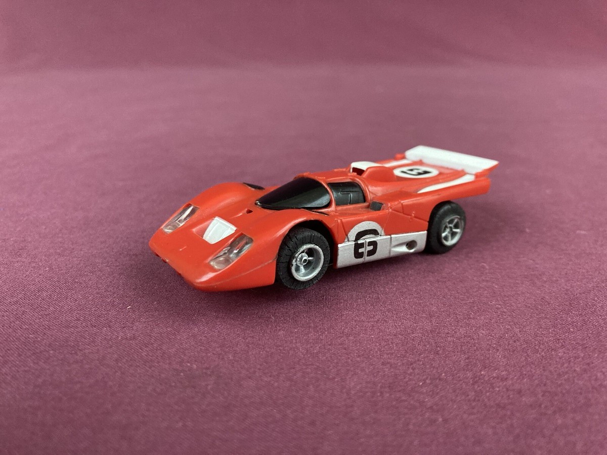Vintage Aurora AFX HO Scale Ferrari 512M #6 Slot Car Red | eBay